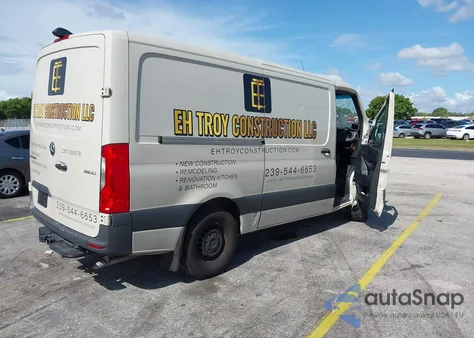 2024 Mercedes-Benz Sprinter 2500 Standard Roof 4-Cyl Diesel from USA, damaged, VIN W1Y4KBHYXRT188180